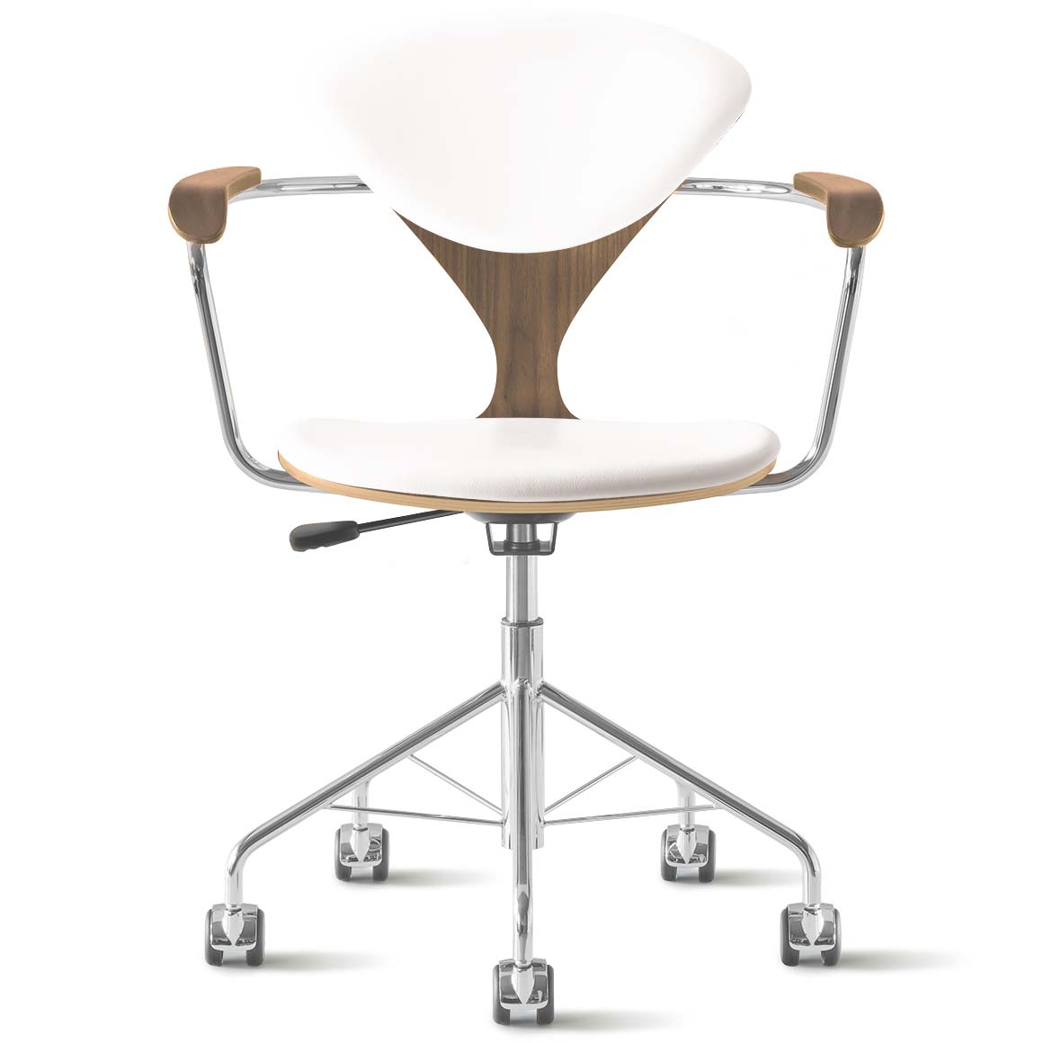 Swivel Base Armchair seat and back pads Cherner Chair Company